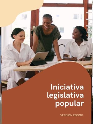 cover image of Iniciativa legislativa popular